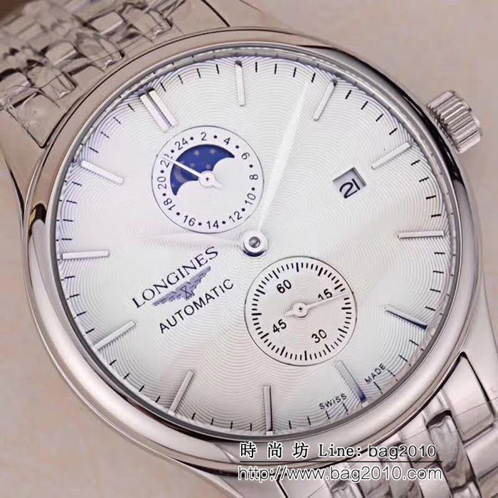 LONGINES浪琴 紳士風格 全自動機械精品男士腕表 WSS0642